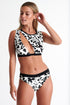 Shan Lycra High neck bikini top